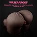 Y-NOT Male Masturbator Sex Toys Lifelike Ass Sex Doll Realistic Love Doll with Vagina and Anal Holes Pussy Anal Adult for Men Black