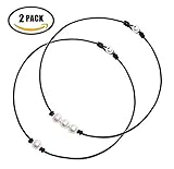 Chew Brick Sensory Chew Necklace Set (Improved Design) - Chewelry Pendant for Boys & Girls - Designed for Teething, Autism, ADHD, Biting, Chewing - 2-Pack (Blue & Green) by Lull (MILD, CHEWY)