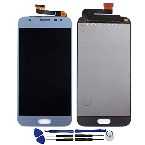 OYOG Replacement for Samsung Galaxy J3 2017 J330F/DS Touch Screen Digitizer Assembly LCD Display (No Bezel Frame) (White)