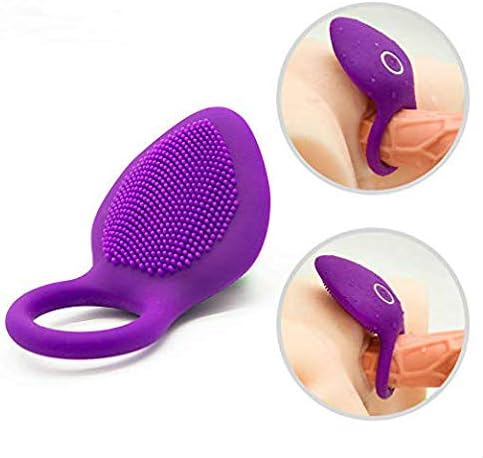 Reliable Quality Multi Speed Vibrȁting R-Ï-ň-g Clítóral Stímulation Pleasure Tongue Bullet Vǐ^Bra-tör Adult s T-ô-уs for Couple