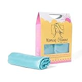 Morning Glamour Signature Box 2 Pack Satin Pillowcases44; Aqua