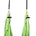 ELENTURE Yoga Hammock Extension Strap, Yoga Extender Strap Rope Daisy Chain Fitness Pilates Stretch Belt Exercise Extend Strap Band Set of 2pcs