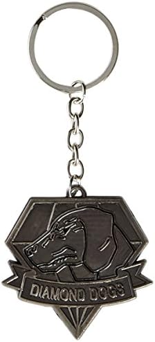Metal Gear Solid V Diamond Dogs Metal Keychain (Electronic Games)