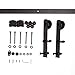 Unionline 6.6 Ft Sliding Barn Door Hardware Kit Country Style (8 FT Straight Style)
