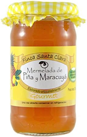 Finca Santa Clara Passion Fruit &amp; Pinneapple Gourmet Marmalade, 8.8 oz - from Nicaragua
