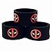 18mm Band Silicone Bumper Protective Ring Bands Cover (Deadpool V2 (4-Pack))