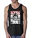 New Way 350 - Men's Tank-Top It's Over 9000 Vegeta Goku Power Level Dragon Ball Z Medium Black