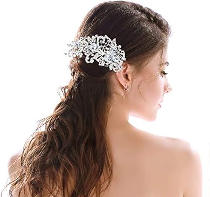 Hatisan Bridal Wedding Hair Comb Fashionable Women Hair Side Comb