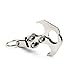Lixada Small Size Stainless Steel Gravity Hook Outdoor Foldable Grappling Serrated Claws Multifunctional Rescue EDC Tool Tactical Emergency Key Chains Camping Travel Kits Climbing