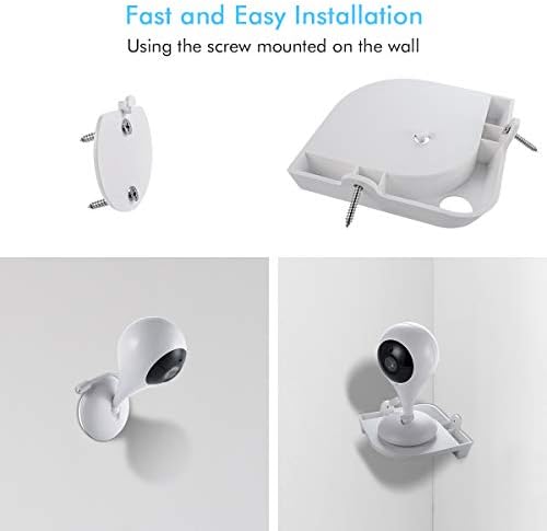 Sunix Support De Camera Universel Pour Bebe Support Mural Et Dangle Pour Dxr 8 Moniteur Bebe Installation A Vis Facile Gestion De Cable Mobile Support Universel Pour Moniteur De Bebe Babyphones Bebe