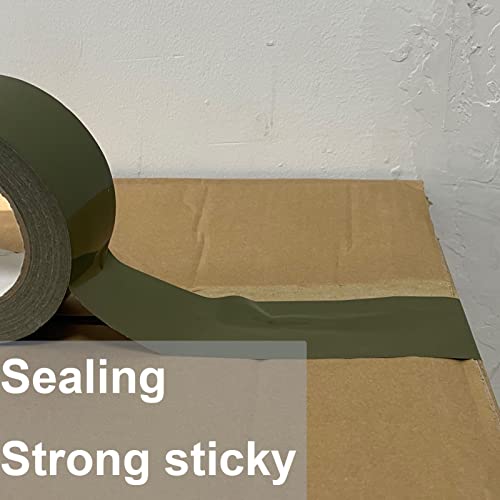 WELSTIK Professional Grade Army Green Tape Duct Tape, Waterproof Duct