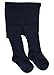 BEAR MUM Baby Girls' Seamless Organic Cotton Tights Navy 0-6month