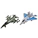 9 Piece Die Cast Air Force Jet Playset