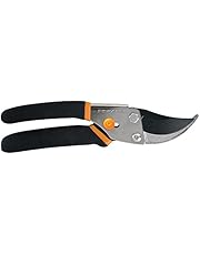 Fiskars 91095935J Steel Pruning Shears Bypass Pruner