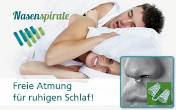 Isotronic Anti Schnarch Nasenspirale 10er Set Schnarch Stopper Als Schlafhilfe Und Fur Freie Atmung Beim Sport Gut Geeignet Auch Bei Erkaltungen Und Allergien Mit Aufbewahrungsbox Amazon De Drogerie Korperpflege