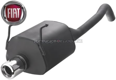 Sport Exhaust 107-114/07-2 Backbox Silencer Muffler