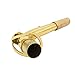 ammoon Alto Saxophone Sax Bend Neck Brass Material with Cleaning Cloth Saxophone Accessory