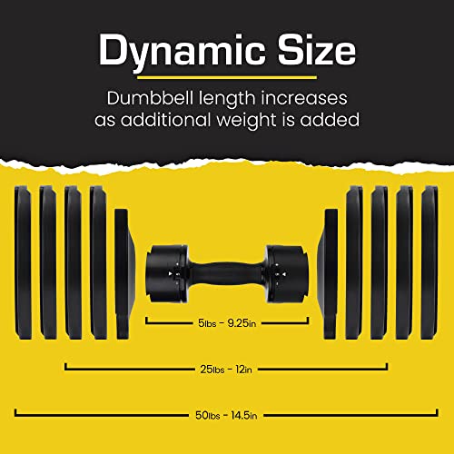 Core Fitness® Adjustable Dumbbell Weight Set by Affordable Dumbbells