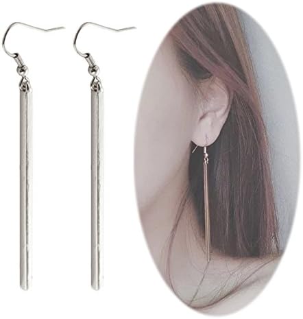 Bar Dangle Threader Drop Earrings Tassel Ear Studs Women Long Linear Simple Hoops Geometric Charm Jewelry