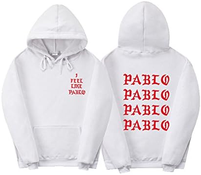 Kanye West Pablo Hoodie Men Hip Hop Tracksuit Sweatshirts Pull Paris I Feel Like Paul Pablo Sportswear