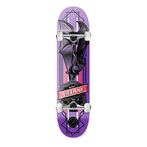 Primitive Skateboard Complete Villani Pro Bat 8.0" Raw Truck