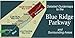 Detailed Guidemap to the Blue Ridge Parkway & Surrounding Area Complete Set (Southern, Central and Northern Sections, 3 maps)