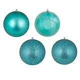 christmas tree decorations teal