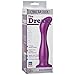 Doc Johnson Vac-U-Lock - The Dream - Platinum Premium Silicone Dildo - F-Machine and Harness Compatible Dildo - Purple