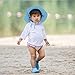 i play. Baby Brim Sun Protection Hat, Aqua, 9-18 Months