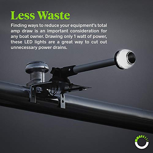 White LED Marine Navigation Anchor AllRound Boat Light [USCG ABYC A16