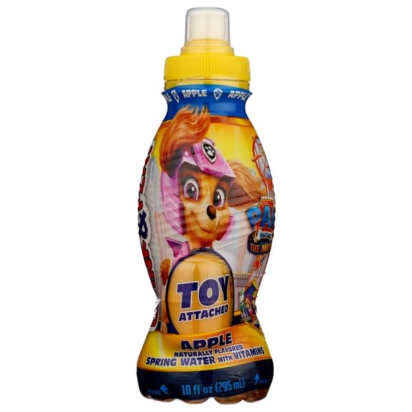 DRINK AND PLAY, SPRING WATER APPLE, 10 OUNCE