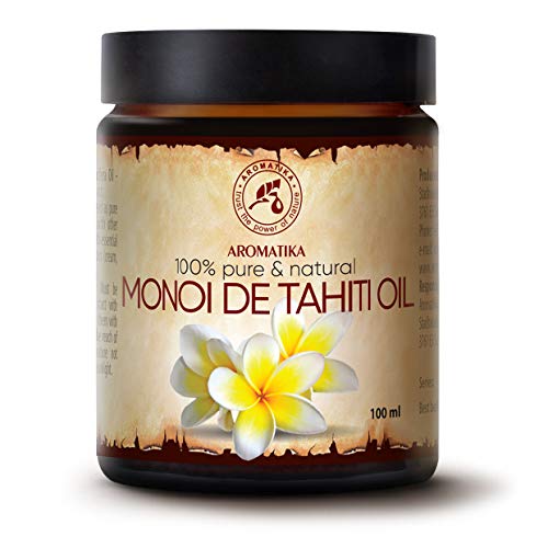 Monoi de Tahiti Carrier Oil 3.4 Fl Oz Pure Cold Pressed Monoi Base