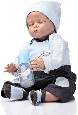 Hbtoys 22" Gentle Touch Alive Realistic Interactive Solid Silicone Reborn Baby Dolls