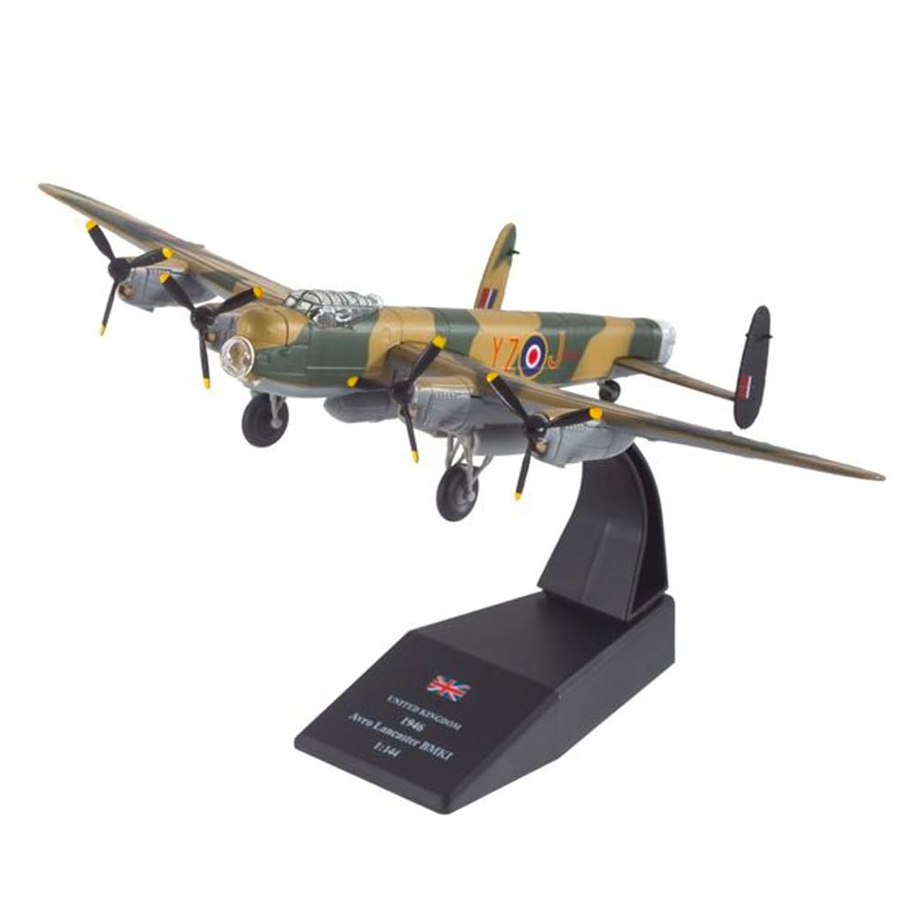 Humatt - 1:144 Avro Lancaster 1945 BMKI UK Model Kit, Airplane, Military, 9.06 x 9.13 x 2.6 inches, Unisex, Children