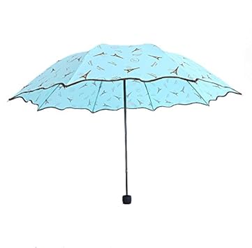 Amazon Woliwowa かわいい パステルカラー エッフェル塔 デザイン 折り畳み傘 ライトグリーン 並行輸入品 Woliwowa 折りたたみ傘 通販