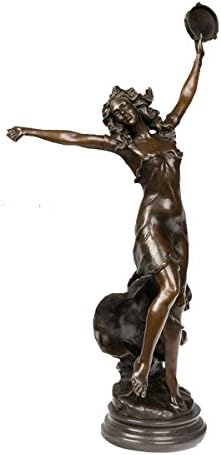 Toperkin Statue Bruno Zach Russian Local Dancer Bronze Marble Sculpture TPY-738