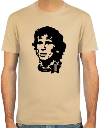 SpielRaum T-shirt Zico ::: Colour: skyblue, sand, white or deepred ::: Sizes: S-XXL (football)