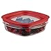 Rubbermaid Premier Easy Find Lids Food Storage Container, 3 Cup, Racer Red