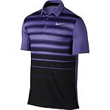 Nike 2016 Mobility Fade Stripe Logo Chest Mens Golf Polo Shirt