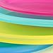 Imperial Home Plastic Plates, Outdoor Plate Set, Party Supplies, Reusable Picnic or Camping Plates, Use for Dinner, Salad Dishes, Snack or Lunch, Safe, BPA Free Colorful Dinnerware Set of 6 (10 inch)