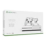 Xbox One S Two Controller Bundle (1TB) Includes Xbox One S, 2 Wireless Controllers, 1-Month Game Pass Trial, 14-day Xbox Live Gold Trial