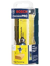 Bosch 85294 M 1 4 "x 1 2 in. Roundover Bit con punta de carburo