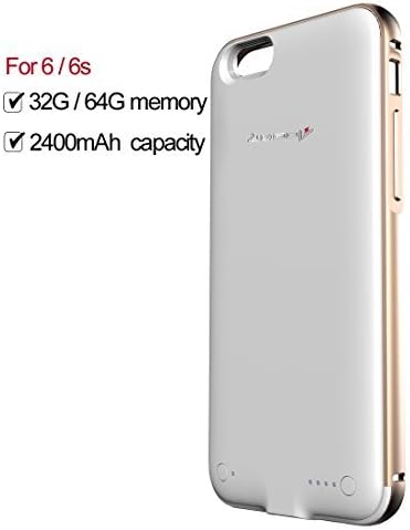 Amazon Com Luoov Lpdisk Iphone 6 6s Battery Case With 32g 64g Memory Ultra Slim Extended Battery Case Charger Case For Iphone 6 6s With 2300mah Capacity Extra Battery White 32g Amazon Com Luoov Lpdisk Iphone 6 6s Battery Case With 32g 64g Memory Ultra Slim Extended Battery Case Charger Case For Iphone 6 6s With 2300mah Capacity Extra Battery White 32g