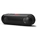 NBY Portable Wireless Bluetooth Speakers,Stereo Speaker Built-in Mic FM Radio Super Bass Support Micro TF Card/USB Input/AUX Line-In, Compatible with iPad/iPhone/Samsung and More (Black)