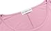 JollieLovin Womens Plus Size 3/4 Sleeve Tunic Tops Loose Fit Casual Swing Basic T Shirt to Wear with Leggings Pink