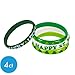 Amscan Shamrock Bangle Set, One Size, Multicolor