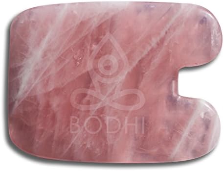 Gua Sha Pink Rose Quartz Scraping Tool | High Quality and Durable Gua Sha Stone | Perfect for Facial Rejuvenation and Body Care