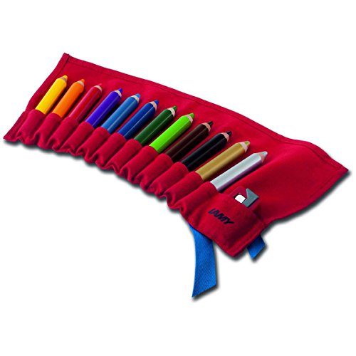 Lamy Model No. W 419 1226066 3-Plus Colouring Pencil Set in Fabric Roll