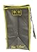 Earthwise Large Insulated Reusable Grocery Bag Shopping Hot Cold Thermal Cooler w/zipper closure (Set of 2)