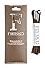 FINTOCO Round Waxed Dress Shoelaces with Silver Tips, Medium Brown, 30 inches (76cm)